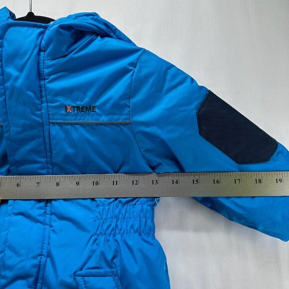 iXtreme Outfitters Snowsuit Toddler Sz 24M One Piece Overall Insulated Ski Blue - Picture 13 of 14
